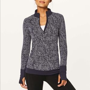 Lululemon Rest Less 1/2 zip-Size 2